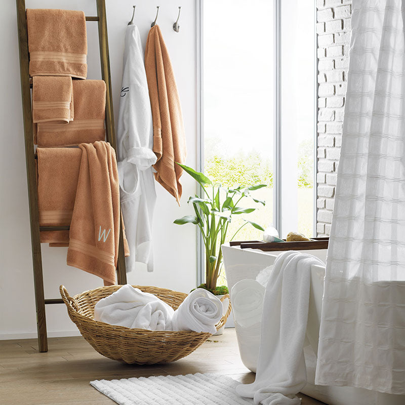Cotton & TENCEL™ Lyocell Bath Towel - Caramel