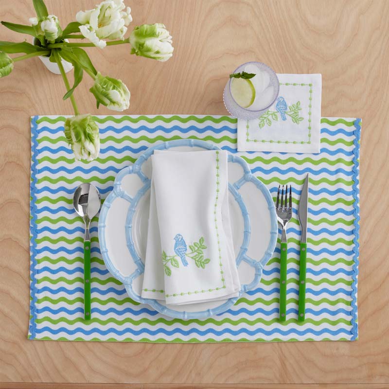 Arienna Embroidered Napkins, Set of 4 - Multi
