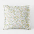 Clemencia Classic Cool Cotton Percale Sham - Mini Floral Peach Blossom, Euro