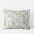 Misty Meadow Cluster Reversible Classic Smooth Sateen Sham - Green Tea, Standard