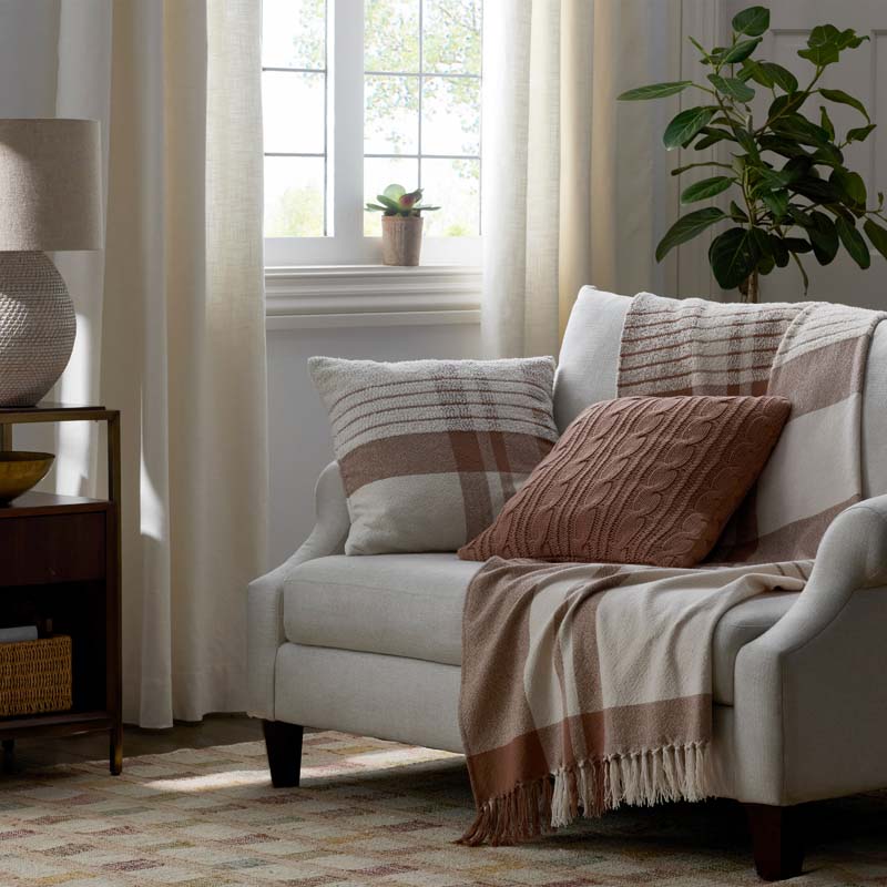 Texture Blackout Window Curtain - Ivory, 96 in.