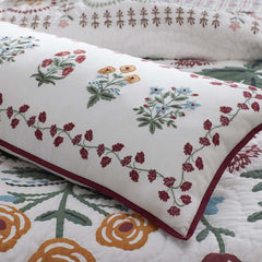 Lottie Decorative Lumbar Pillow Cover - Ivory, 14 in. x 40 in.