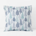 Holiday Print Classic Ultra-Cozy Cotton Velvet Flannel Sham - Whimsical Wilds, Euro