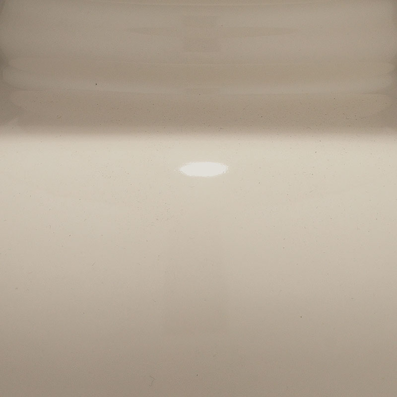 Handblown Glass Globe Table Lamp - Cream