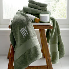 Sterling Supima® Cotton Hand Towel - Light Gray