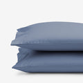 Classic Smooth Wrinkle-Free Sateen Pillowcase Set - Infinity Blue, Standard