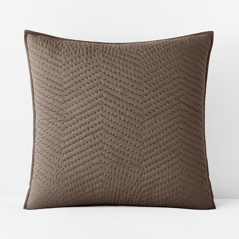 Voile Sham - Cedar, Euro