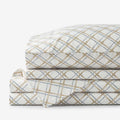 Leander Premium Smooth Wrinkle-Free Sateen Bed Sheet Set - Gray Multi, King