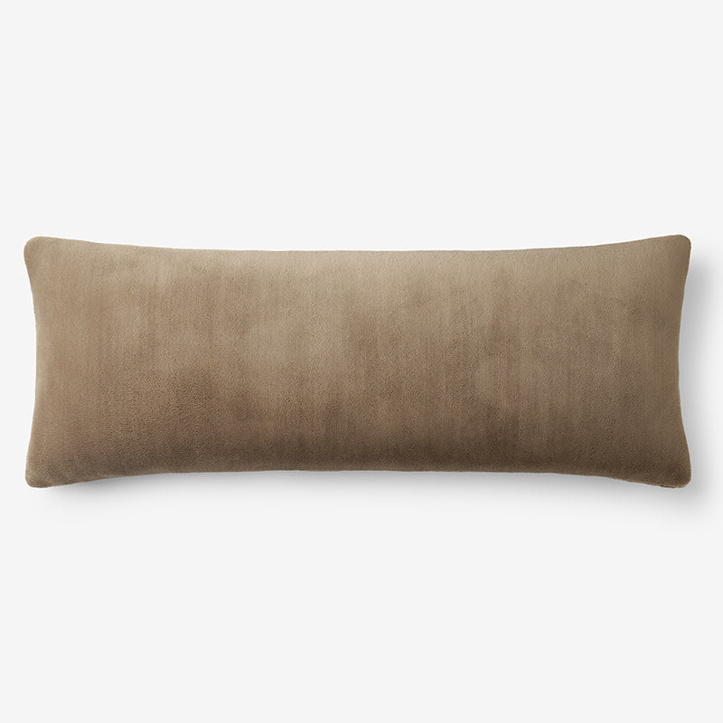 Decorative Lumbar Pillow Cover - Silver Mink, 14 in. x 40 in.