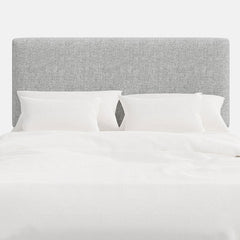 Tribeca Textured Linen Headboard - Pumice, King