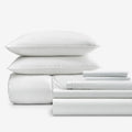 8-Piece Percale & LaCrosse™ Down Bedding Bundle