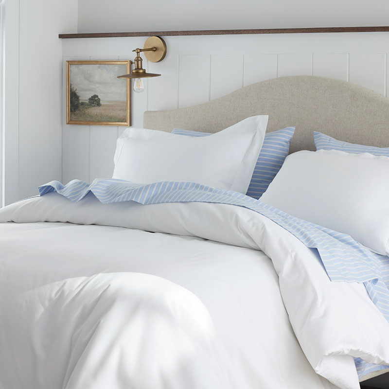 Classic Oxford Solid Sham - White, Standard