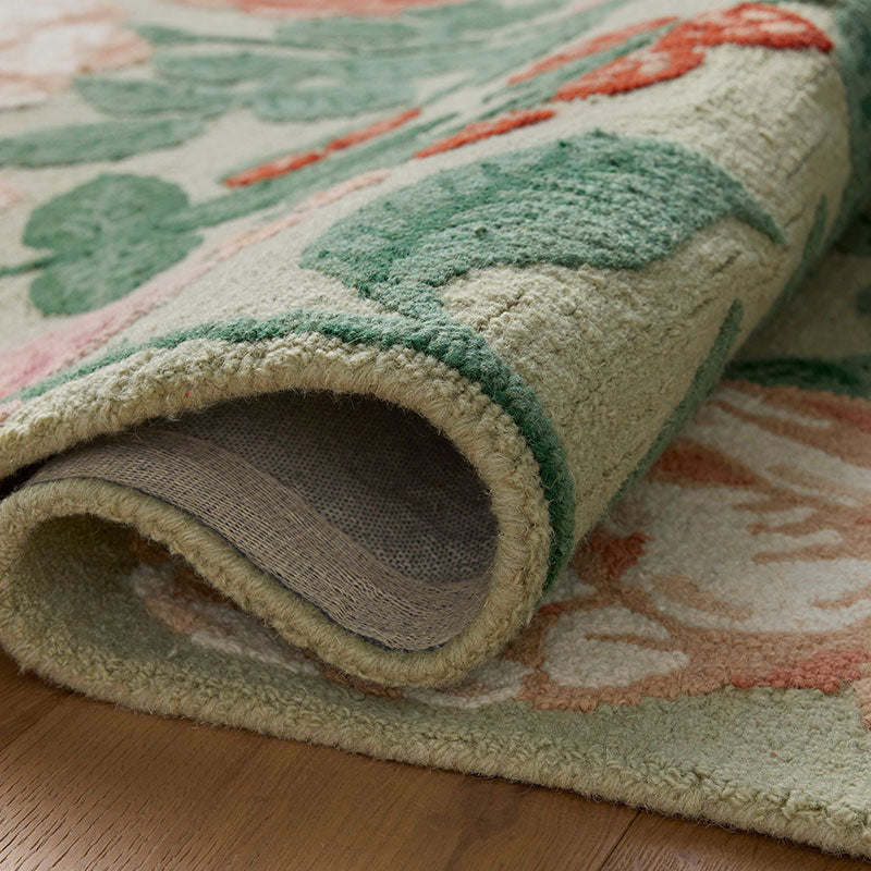 Highgrove Wool Rug - Mint, 7' 9" x 9' 9"