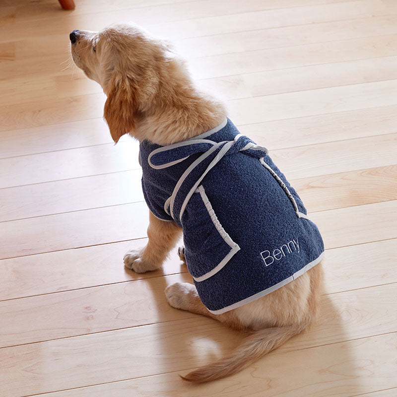 Wearable Pet Towel - Navy