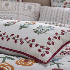 Lottie Decorative Lumbar Pillow Cover - Ivory, 14 in. x 40 in.