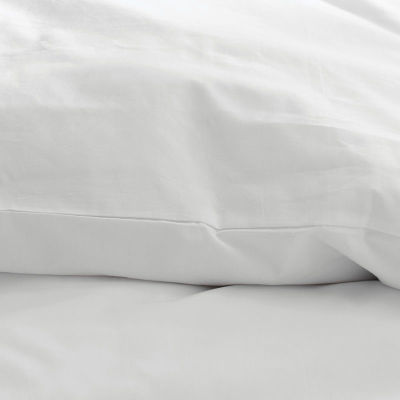 Embroidered Scallop Classic Cool Cotton Percale Sham - Green, Standard