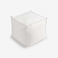 Indoor/Outdoor Pouf - White, Small