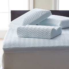 Serene™ Foam Hypoallergenic Contour Pillow - White