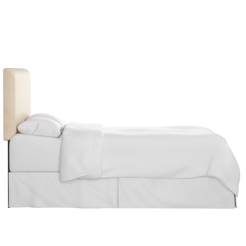 Tribeca Velvet Headboard - Pearl