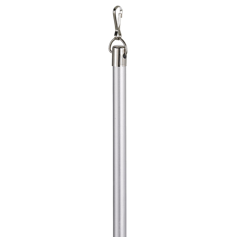 Drapery Wand - Antique Silver, 60"