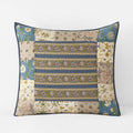 Dorothea Patchwork Quilted Sham - Blue Multi, Euro