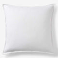 Linen Decorative Square Pillow Cover - White,  24 in. x 24 in.