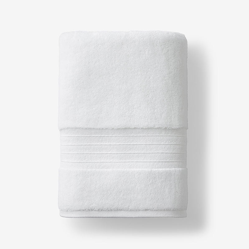 Mirage Aegean Cotton Bath Towel - White