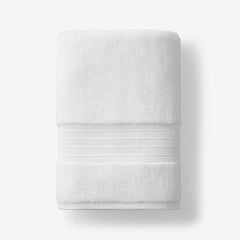 Mirage Aegean Cotton Bath Towel - White