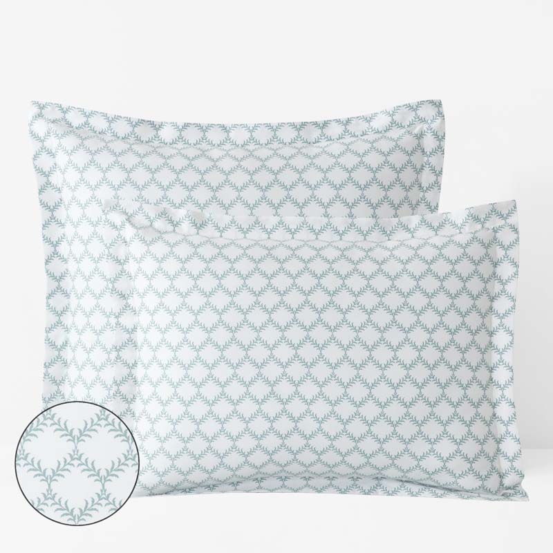 Willowridge Premium Smooth Sateen Sham - Green, King