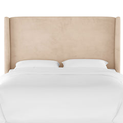 Gramercy Velvet Headboard - Pearl
