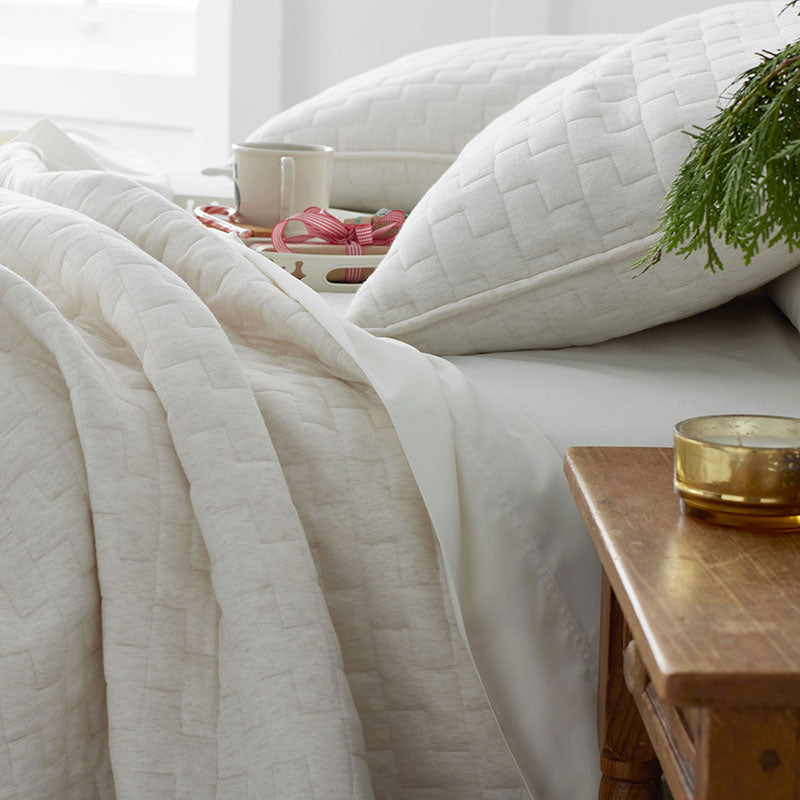 Air Layer Quilt - Off White, Full/Queen