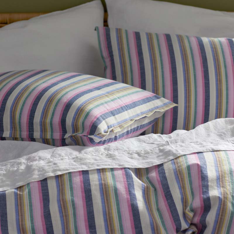 Yamika Stripe Duvet Cover - Multi, Twin/Twin XL