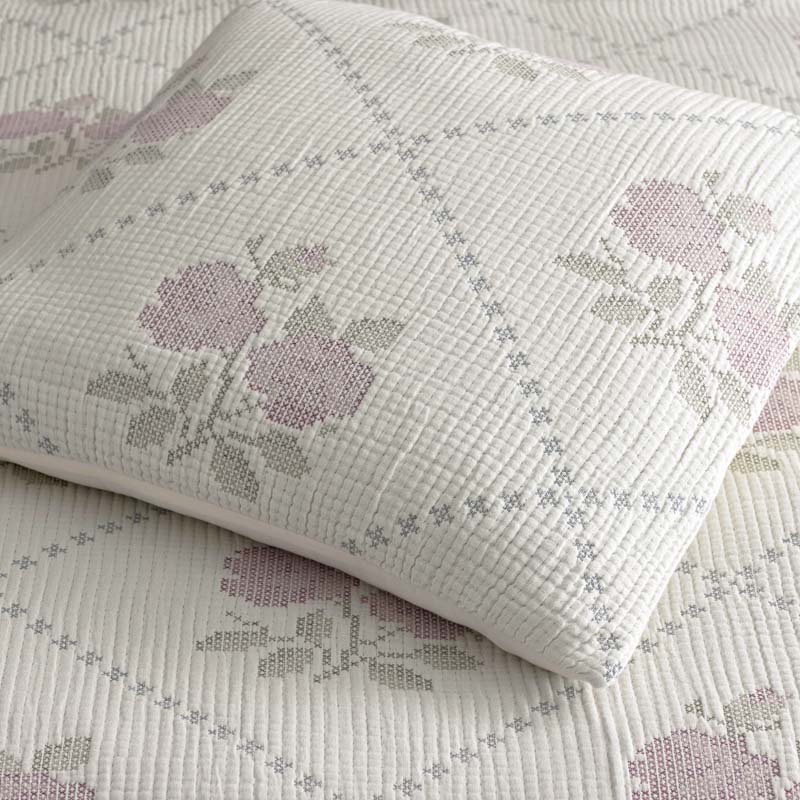 Fleur Sham - Cream, Standard
