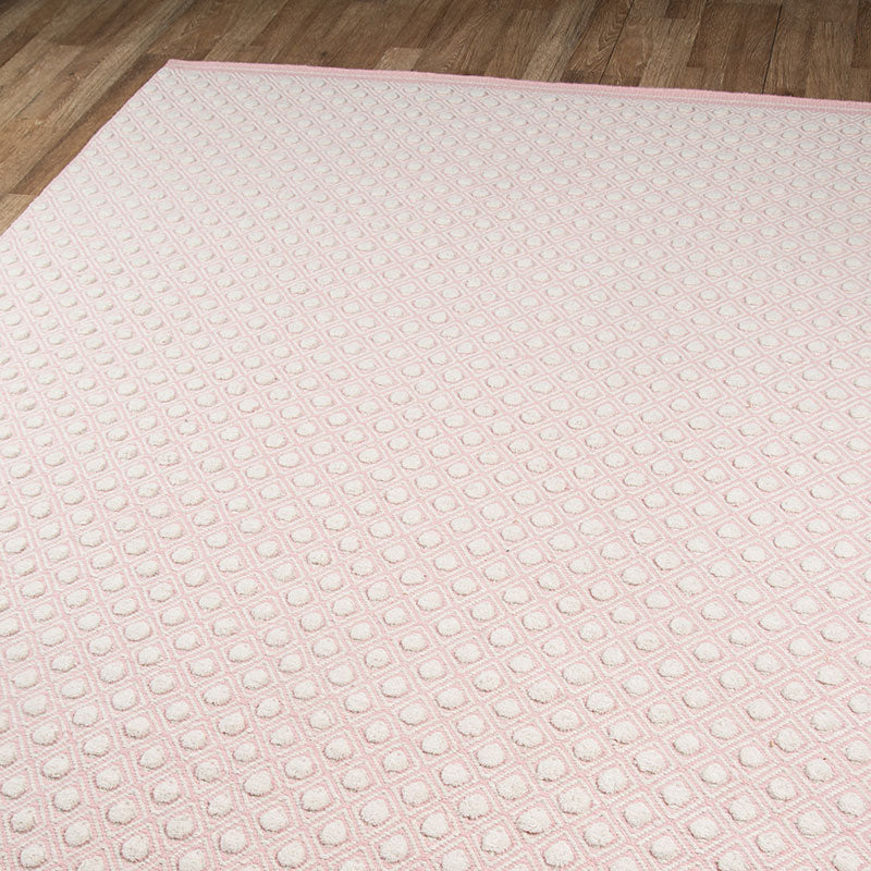 Dot Handwoven Wool Rug - Pink, 3' 9" x 5' 9"