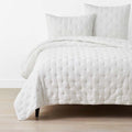 Gauze Deco Quilt - Off White, Twin/Twin XL