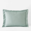Premium Smooth Supima® Cotton Wrinkle-Free Sateen Sham - Sea Mist, King