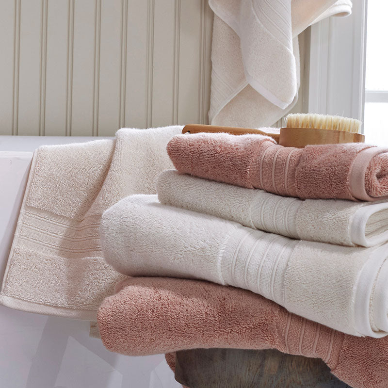 Mirage Aegean Cotton Bath Sheet - Ecru