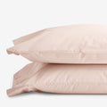 Classic Cool Cotton Percale Pillowcase Set - Peach Nectar, King