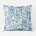 Garden Bliss Classic Smooth Sateen Sham - Blue Multi, Euro