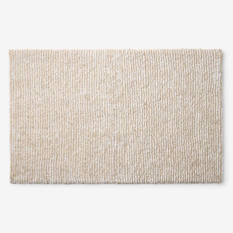 Thin Stripe Bath Rug - Jute, 17 in. x 24 in.
