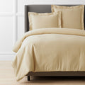 Premium Smooth Supima® Cotton Wrinkle-Free Sateen Duvet Cover - Yellow, Twin/Twin XL
