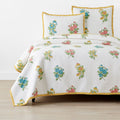 Lily Garden Quilted Coverlet - White Multi, Twin/Twin XL