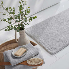 Plush Spa Solid Bath Towel - Gray