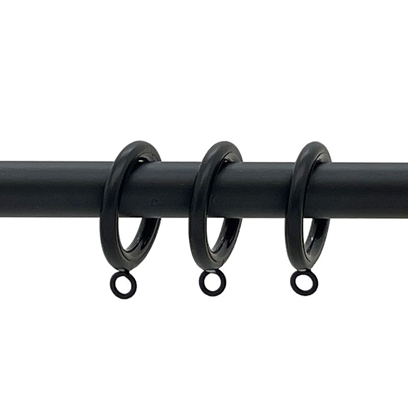 .75" Drapery Rings, Set of 10 - Fossil, OS