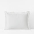 Classic Ultra-Cozy Cotton Velvet Flannel Sham - White, King