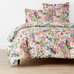 Garden Party Classic Cool Cotton Percale Comforter - Multi, Twin/Twin XL