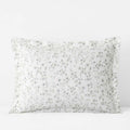 Floral Bliss Garment Washed Cotton Percale Sham - Green, Standard