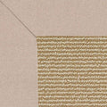 Sunbrella Narrow Stripe Bordered Indoor/Outdoor Rug - Antique Beige, Swatch