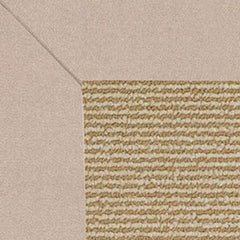 Sunbrella Narrow Stripe Bordered Indoor/Outdoor Rug - Antique Beige, Swatch