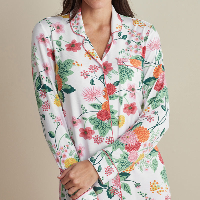 TENCEL™ Modal Jersey Knit Nightshirt - Dahlia, S